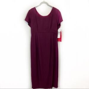 Jeffery & Dara Vtg NWT Berry Formal Dress sz 12P